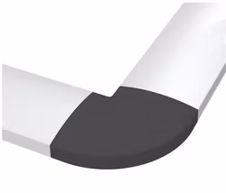 Kabelkanal Aluminium / Grå  500 x 61mm