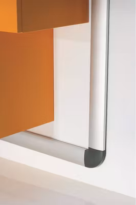 Sms Kabelkanal Aluminium / Grå  1000 x 61mm
