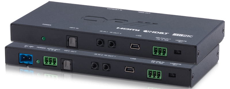 Slimline HDBaseT Lite Kit, 4K, HDCP2.2, PoH, OAR