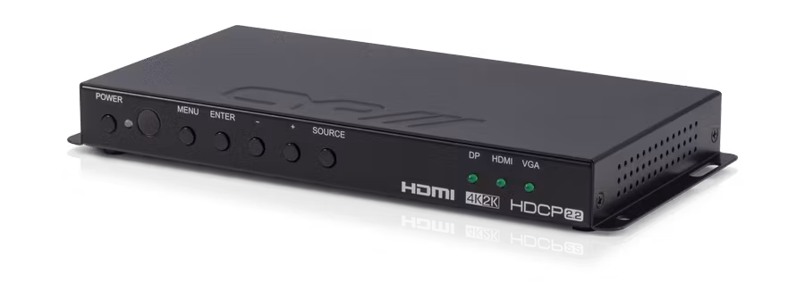 HDMI / VGA / DisplayPort till HDMI scaler