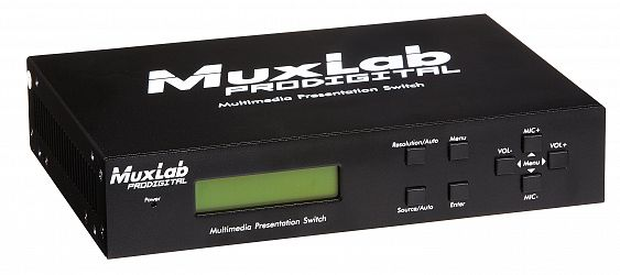 Presentation switch, 5x1 HDMI / HDBT