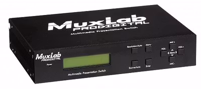 Muxlab Presentation switch, 5x1 HDMI / HDBT