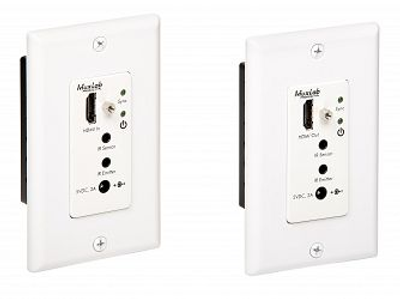 Muxlab HDMI Wallplate mottagare, HDBT, UHD-4K, Decora
