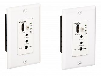HDMI Wallplate sändare, HDBT, UHD-4K, Decora