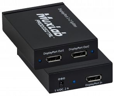Muxlab Displayport 1.2A 1x2 Splitter, MST