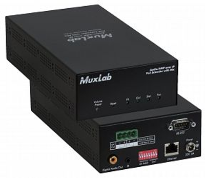 Muxlab Audio / AMP över IP med mic & 50W/kanal