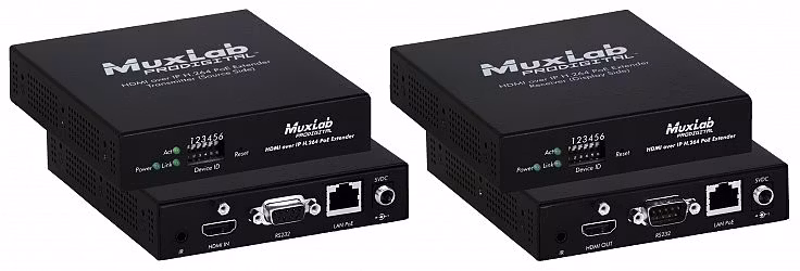 HDMI över IP med H.264, PoE, Kit