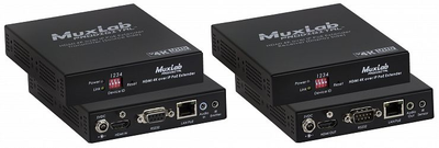 Muxlab HDMI 4K över IP, PoE, extender Kit