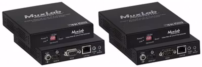 Muxlab 4K@30Hz Videovägg över IP, PoE, Kit