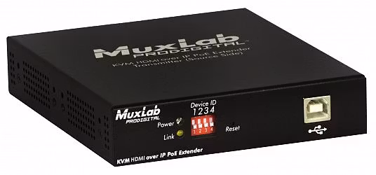 KVM HDMI över IP, PoE, Sändare