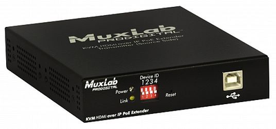 Muxlab KVM HDMI över IP, PoE, Sändare