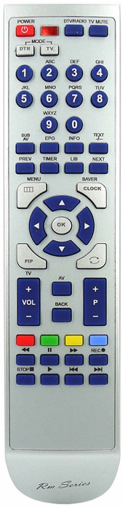 Udskiftning Fjernbetjening for PVR