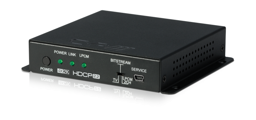 HDMI ljudutplockare till Analogt & Digitalt ljud 4K
