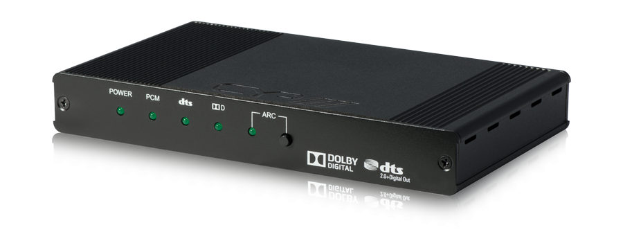 Audio Converter & De-Embedder, DD/DTS, 4K, HDCP2.2