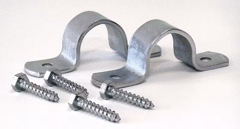 Rörklammers för 38mm rör + fransk skruv