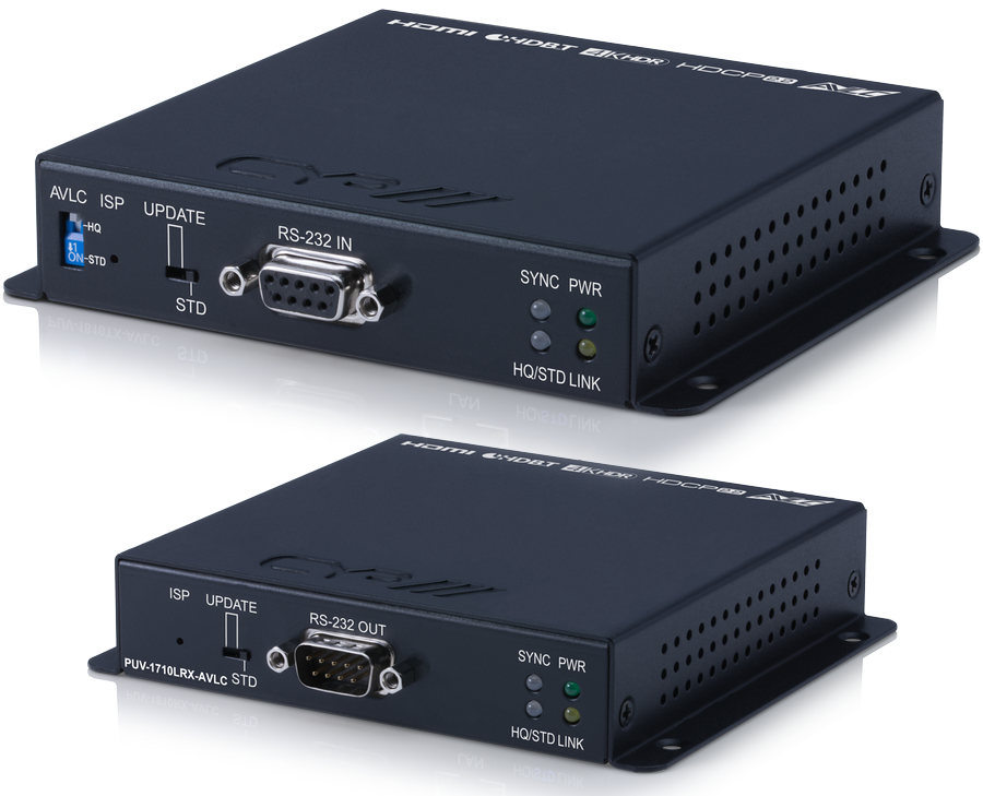 HDBaseT Lite Kit, 4K, HDR, PoH, AVLC, 70m