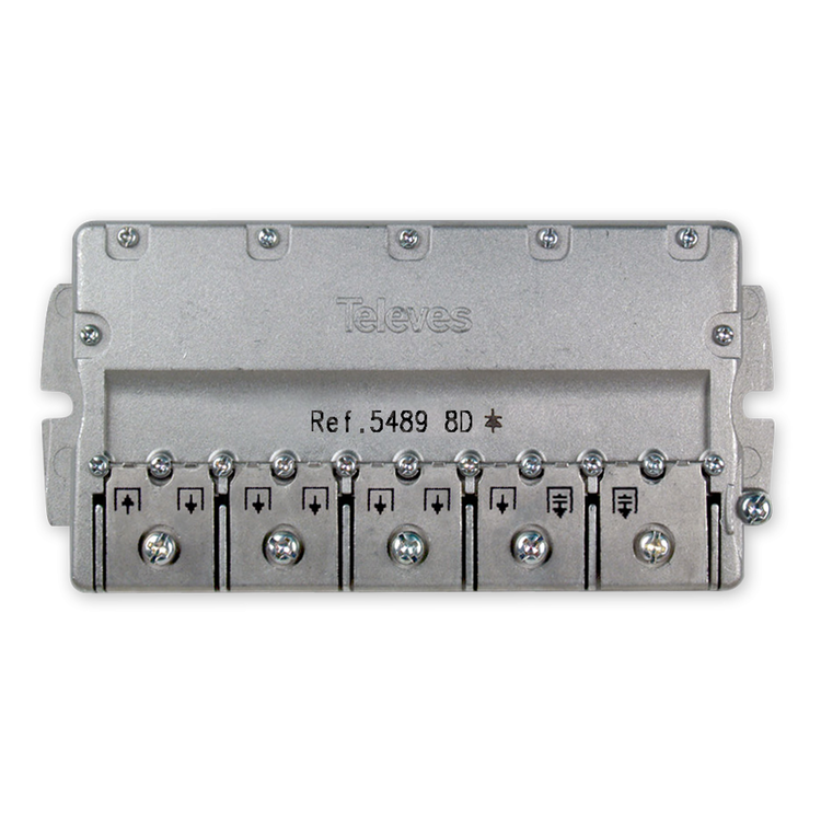 5489 F-smart PRO splitter 1:8 DC-PASS