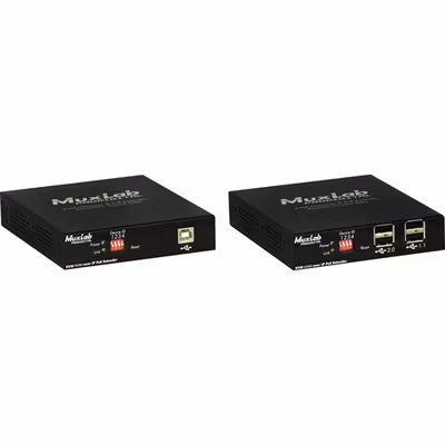 Muxlab KVM HDMI över IP, PoE, Förlängningskit