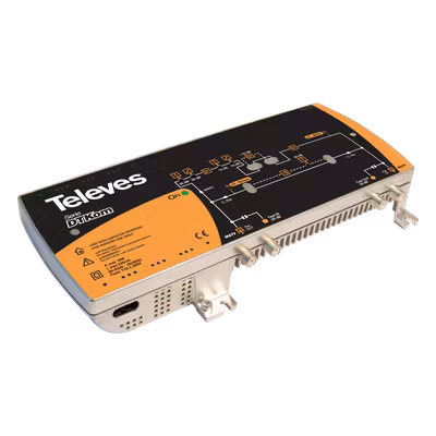 Televés DTKom bredbandssförstärkare 30-40 dB 1in 1 ut. Comhem