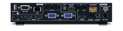 CYP/// Presentations switch med scaler samt HDBaseT, HDMI & Display Port stöd