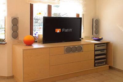 Flatlift Gold Tv - Lyft / Hiss 133cm