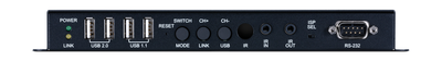 CYP/// HDMI eller VGA över IP mottagare med USB, 4K, HDCP2.2, PoE, CEC