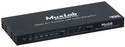 HDMI Switch med Audio De-Embedding, 4K@60hz, 4:4:4, 12-bit color, ARC