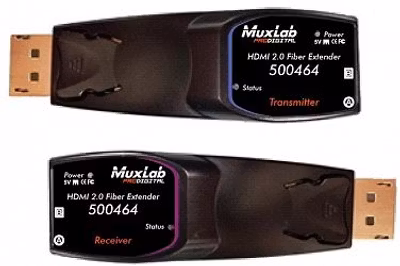 Muxlab HDMI 2.0 Fiber extender kit