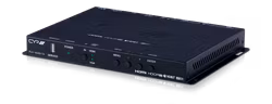 HDMI/VGA sändare med scaler, 4K, LAN, PoH