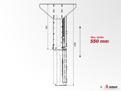 Audipack Takhiss 55cm