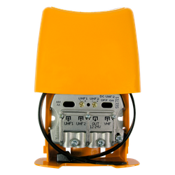 Mastförstärkare NanoKom 3 in, UHF/ UHF/ VHF