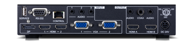 CYP/// Presentations switch och scaler med HDMI, DP & VGA in