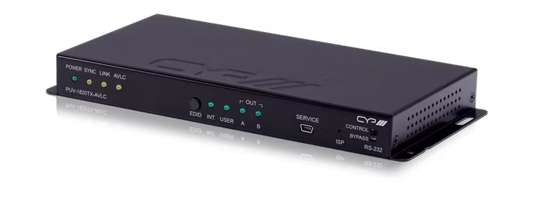 Full HDBaseT Sändare, 4K, 100m, HDR, HDMI-Loopback, PoH, LAN, AVLC, 18Gbps, OAR