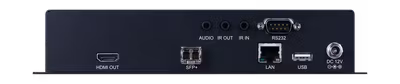 CYP/// HDMI/DisplayPort Fiber Mottagare, 4K UHD, USB/KVM