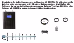 Plus en operatör, för Telia 900Mhz 23dBm paket