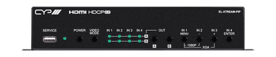 CYP/// HDMI Switch 4:2, med Multi-vy och video inspelning/ streaming