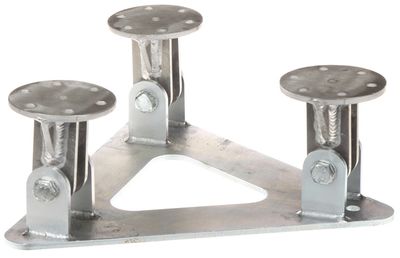  Fällbar fot för fackverksmast aluminium