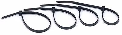 Digitaltvexperten Buntband Svarta 20cm 4,5mm 100st