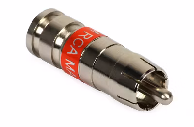 Digitaltvexperten Compression-kontakt RCA Hane RG59 10-pack