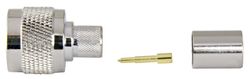 Antennkontakt N-kontakt Hane för 1/4" kabel