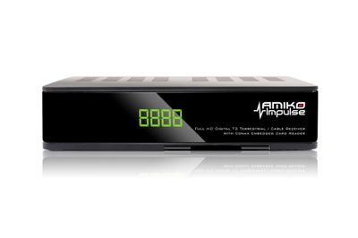 Amiko Impulse fria kanaler i marknätet HDMI & Scart DVB-T och DVB-C