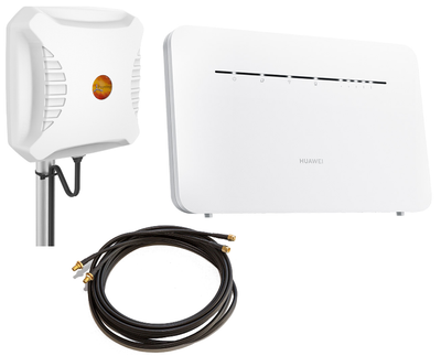 Huawei / Poynting Startpaket mobilt bredband 4G, router + antenn