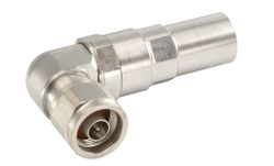 Antennkontakt vinklad N-hane för 1/2" flex-kabel