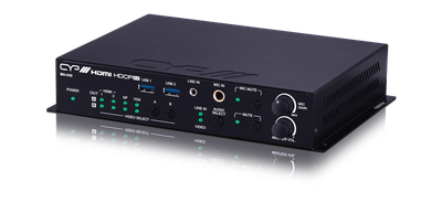 CYP/// 4x2 HDMI matris med förstärkare och USB Hub