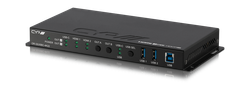 3x2 USB-C och HDMI matris med USB Ethernet hub