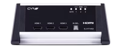 CYP/// 3-vägs HDMI switch för skrivbordet