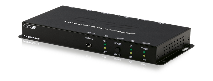 HDMI över HDBaseT Sändare med 4KUHD HDR, ARC, LAN, IR, POH, RS232