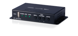 HDMI splitter med dubbla scalers, 4K UHD