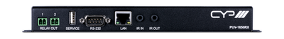 CYP/// HDBaseT mottagare med Scaler och Audio De-embedding