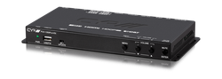 HDBaseT Mottagare med USB och inbyggd förstärkare